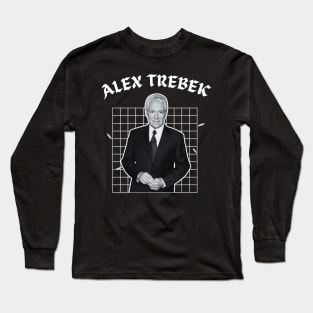 Alex trebek 80s Long Sleeve T-Shirt